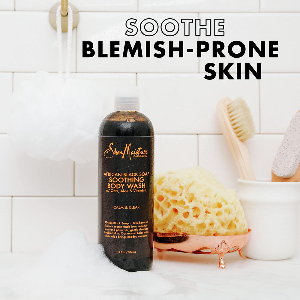 SheaMoisture label close-up highlighting ingredient list and purity