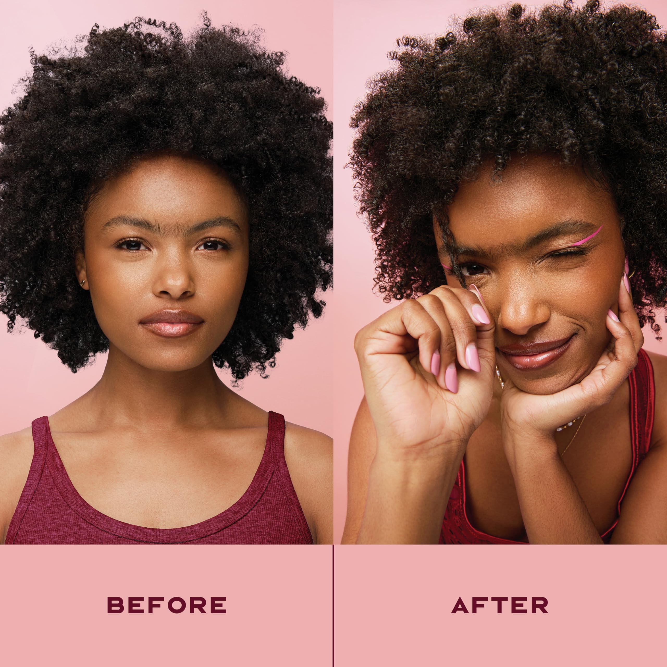 SheaMoisture label close-up highlighting fair trade Community Commerce claims and sustainable sourcing