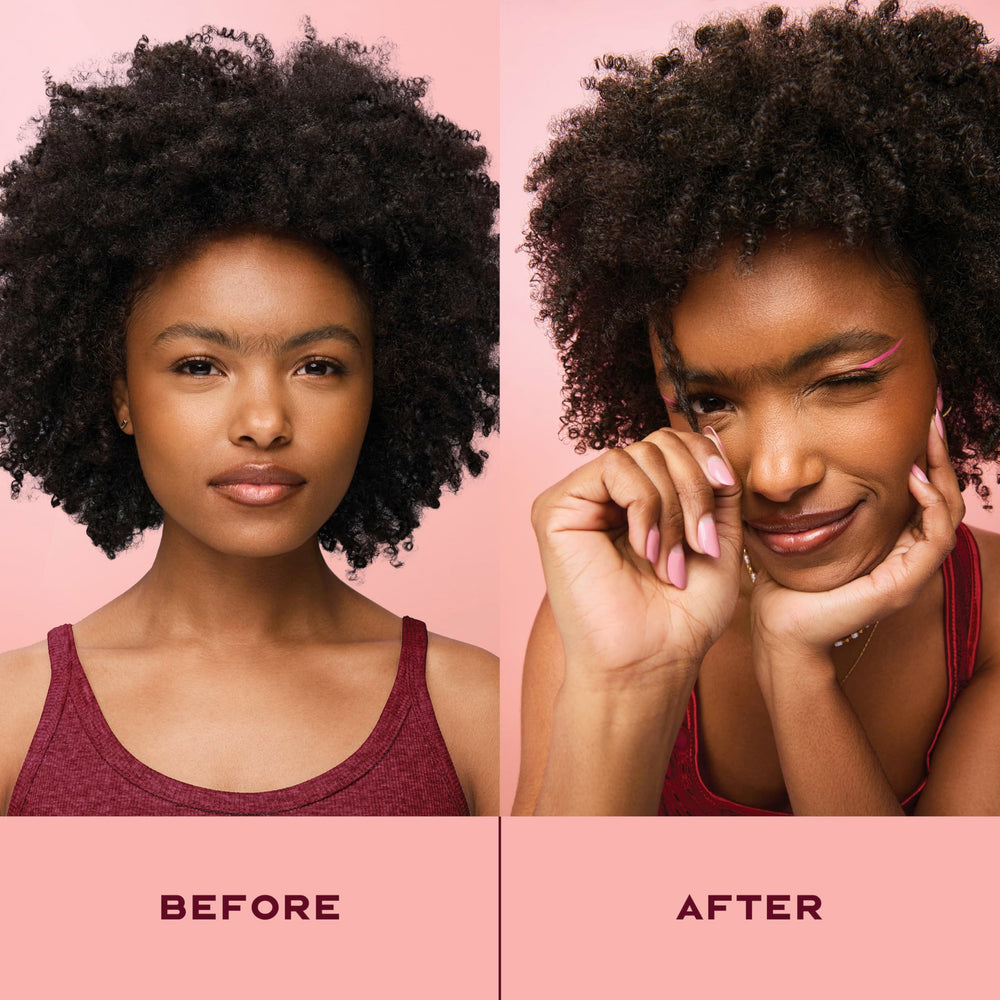 SheaMoisture label close-up highlighting fair trade Community Commerce claims and sustainable sourcing