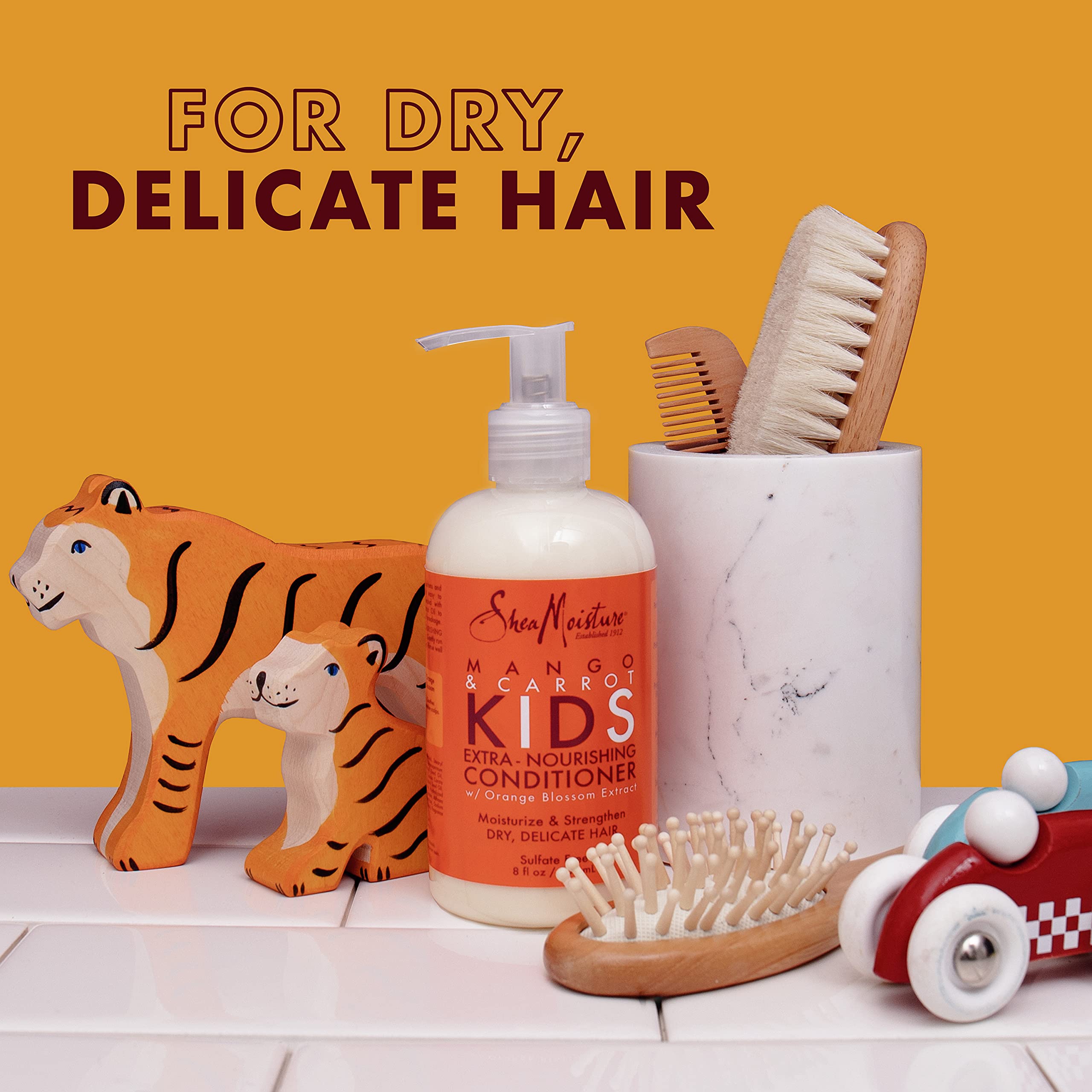 Shea Moisture creamy conditioner texture close-up highlighting slip and moisture