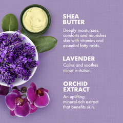SheaMoisture applied to arm showing smooth skin and quick moisturizing benefits