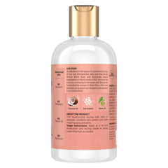 Shea Moisture creamy curl milk pouring texture for easy detangling benefit