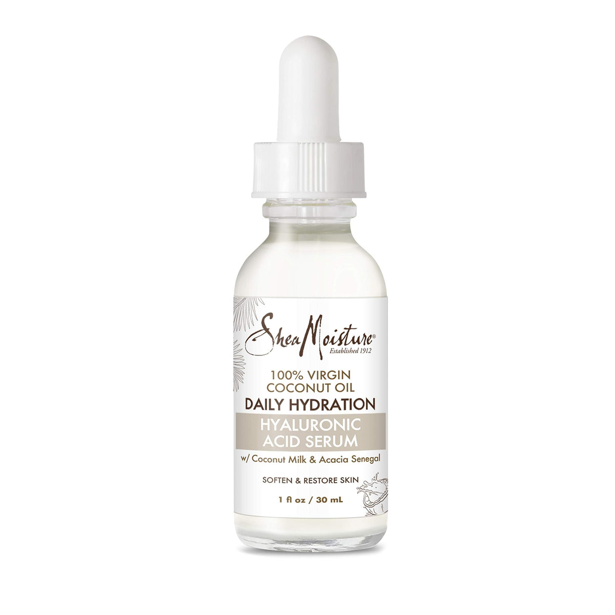 SheaMoisture front packaging showing bottle and label for easy identification and trust