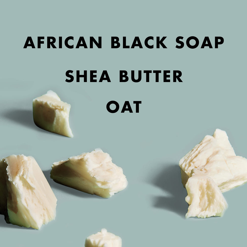 SheaMoisture raw shea butter and black soap ingredients for authenticity
