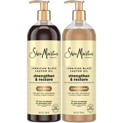 SheaMoisture front packaging showing strength and restore benefits