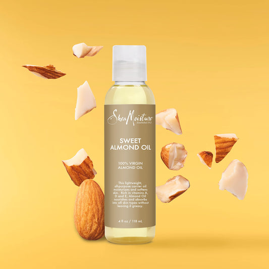 SheaMoisture close-up dropper of oil highlighting texture and purity
