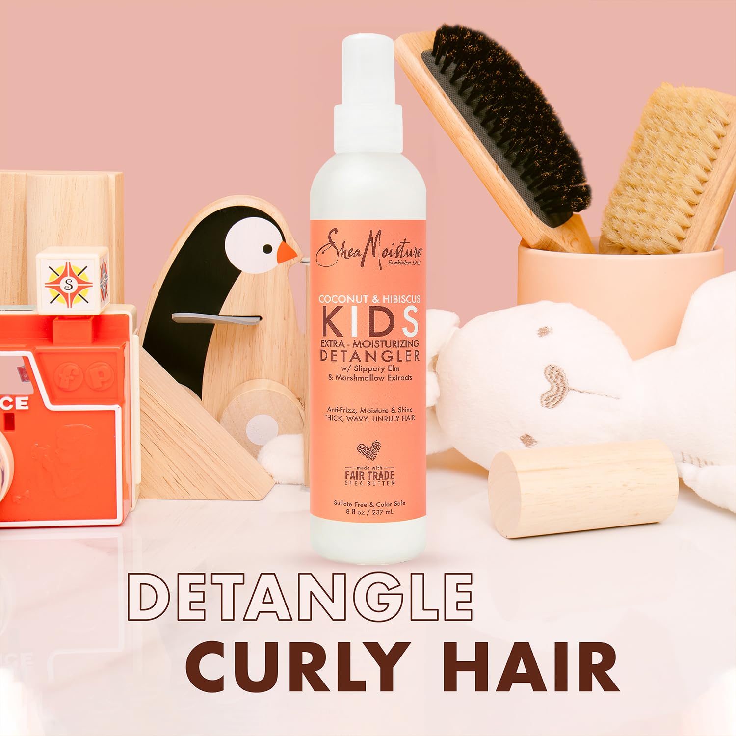 Shea Moisture creaminess texture detail illustrating nourishing slip and shine