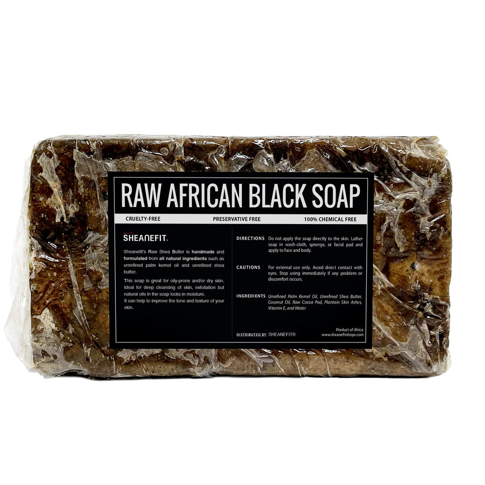 Sheanefit front packaging showing 15 oz bar and natural benefits