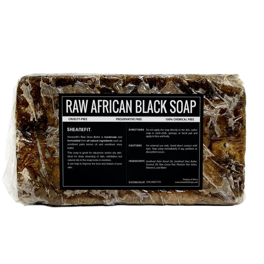 Sheanefit front packaging showing 15 oz bar and natural benefits