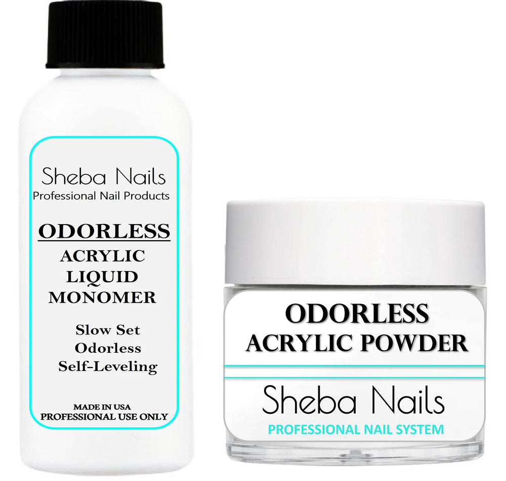Sheba Nails front packaging sealed kit showing compliance and professional readiness
