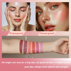 SHEEYOON blush stick close-up of matte finish highlighting skin-like coverage