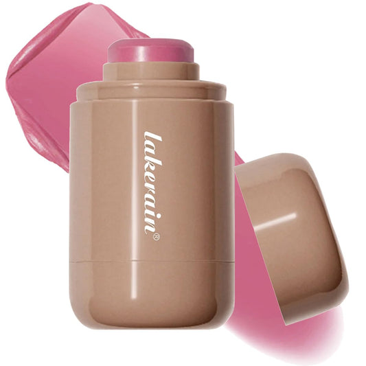 SHEEYOON cream blush stick front closed showing neat compact design and portability