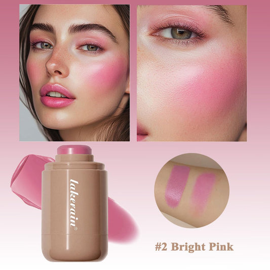 SHEEYOON blush stick twist mechanism detail demonstrating controlled product dispensing