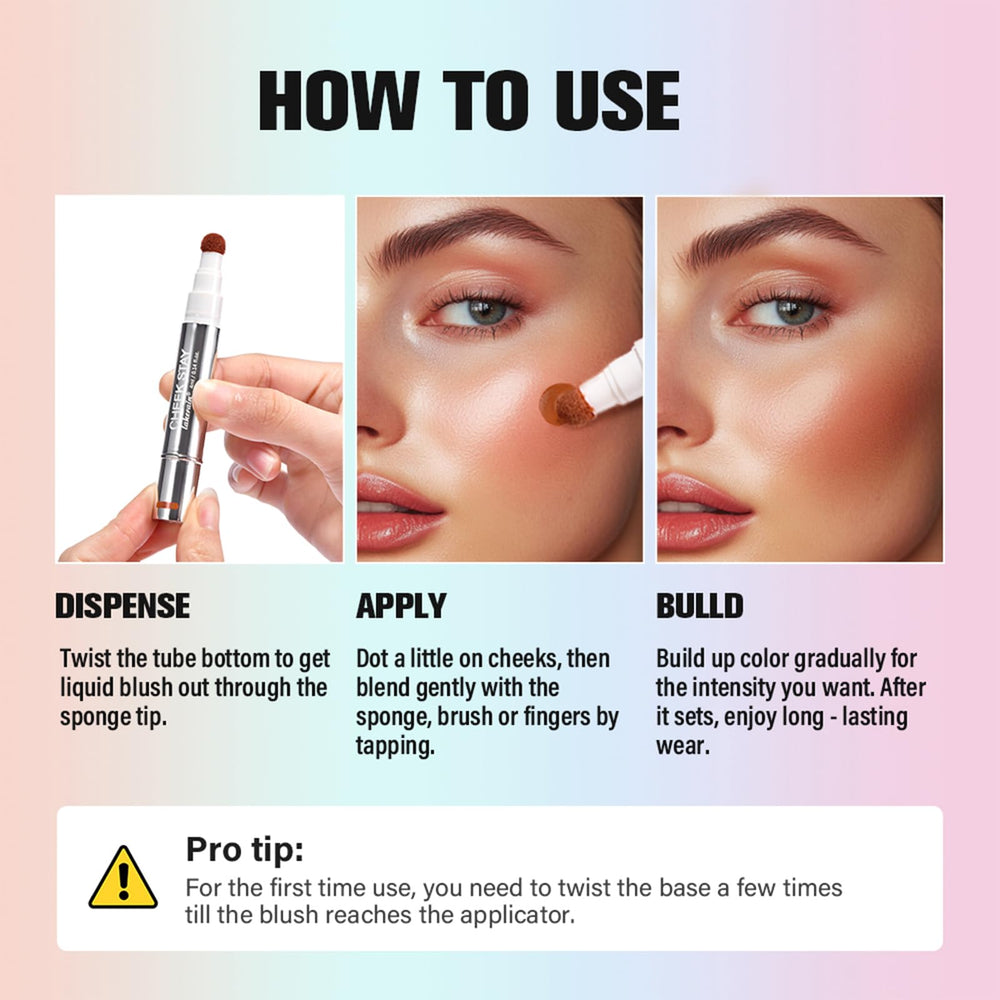 SHEEYOON product in makeup bag suggesting on-the-go touch-up benefit
