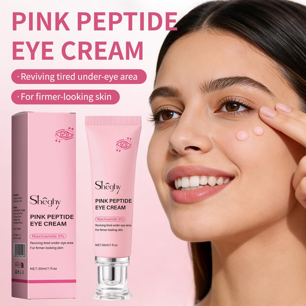 Sheghy close-up texture of pink cream demonstrating smooth hydration