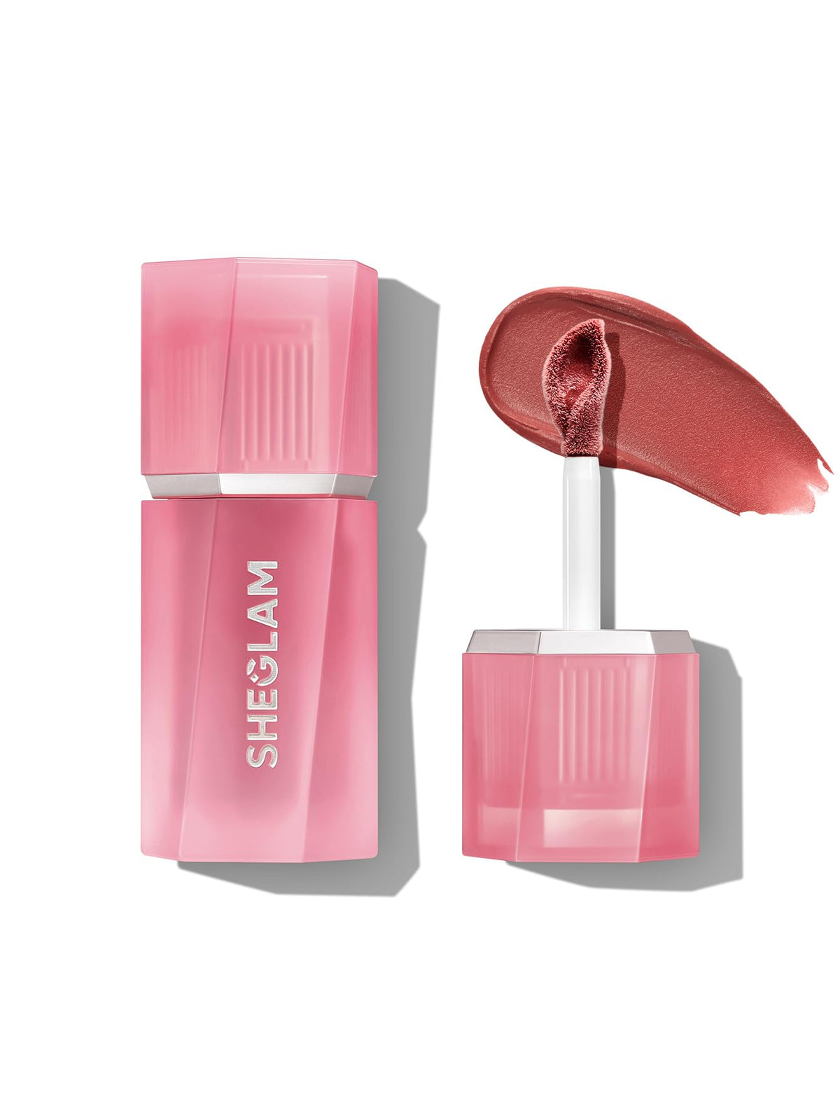 SHEGLAM front packaging of Air Plush Drift Off showing shade and compact design benefit