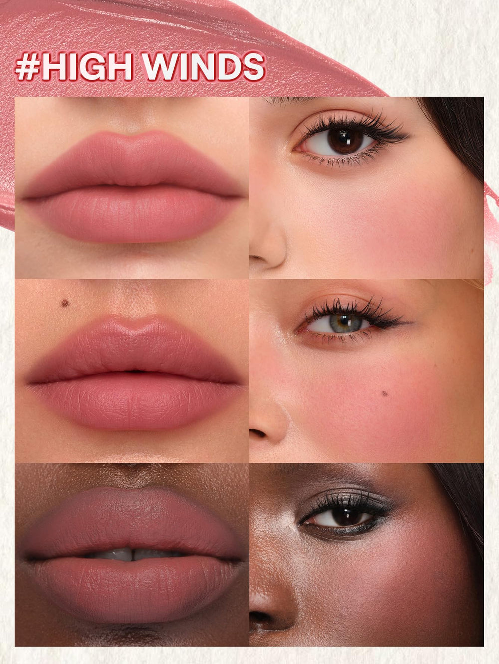 SHEGLAM mousse texture close-up for weightless feel