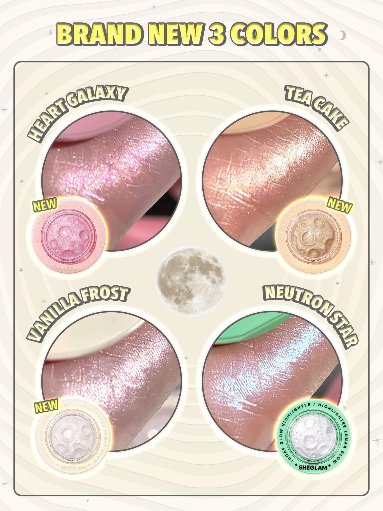 SHEGLAM finger applying product showing quick skin-melt blending