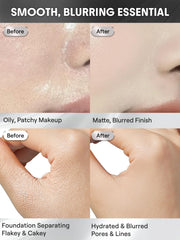 SHEGLAM applying primer with fingertips for quick, even coverage benefit