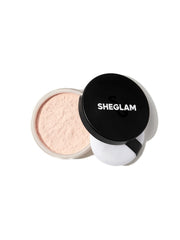 SHEGLAM front packaging showing the baked glow powder and branding, easy identification benefit