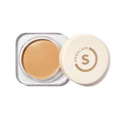 SHEGLAM balm front packaging showing shade and compact, clear product identification and appeal
