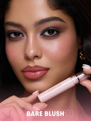SHEGLAM before and after lips highlight long-lasting natural stain