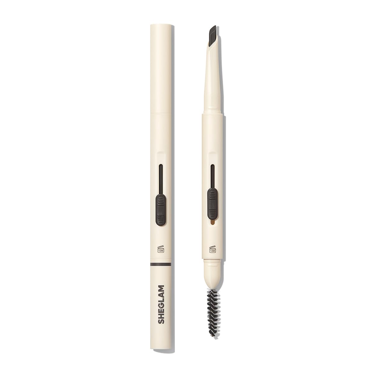 SHEGLAM Better Brows pencil front packaging showing compact design and portability