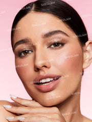 SHEGLAM pencil water drop test proving waterproof long-wear benefit