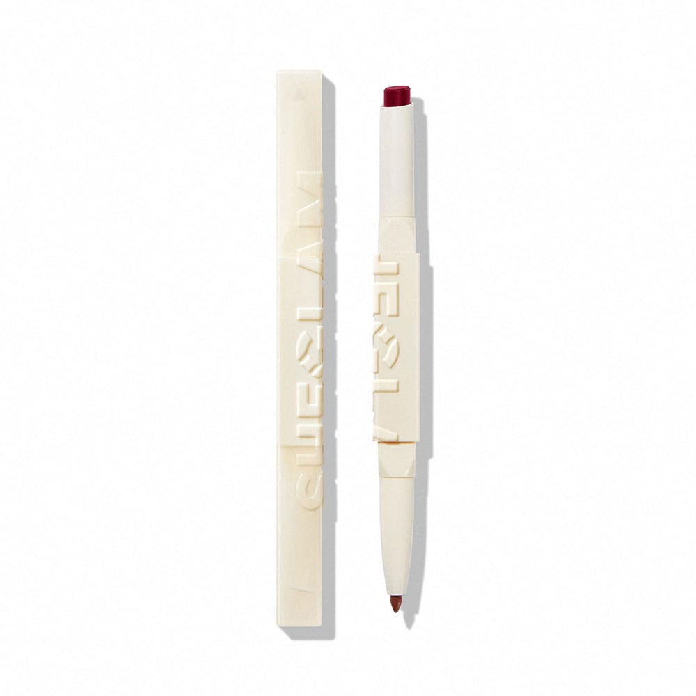 SHEGLAM front packaging showing glossy berry shade and liner for polished results