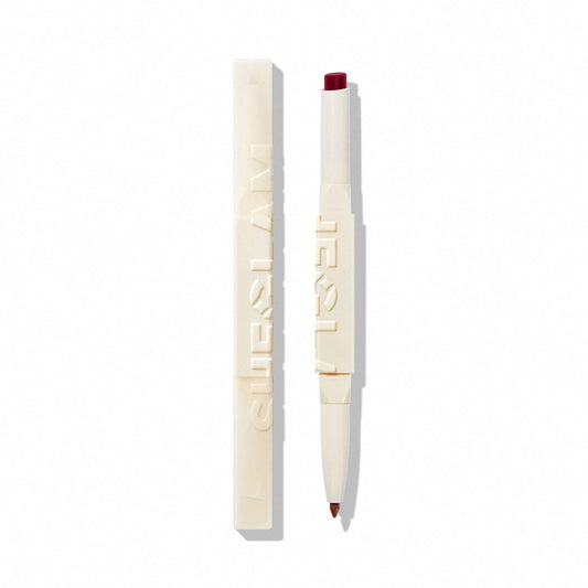 SHEGLAM front packaging showing glossy berry shade and liner for polished results