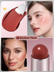 SHEGLAM close-up of cream sheen showing dewy finish and soft texture