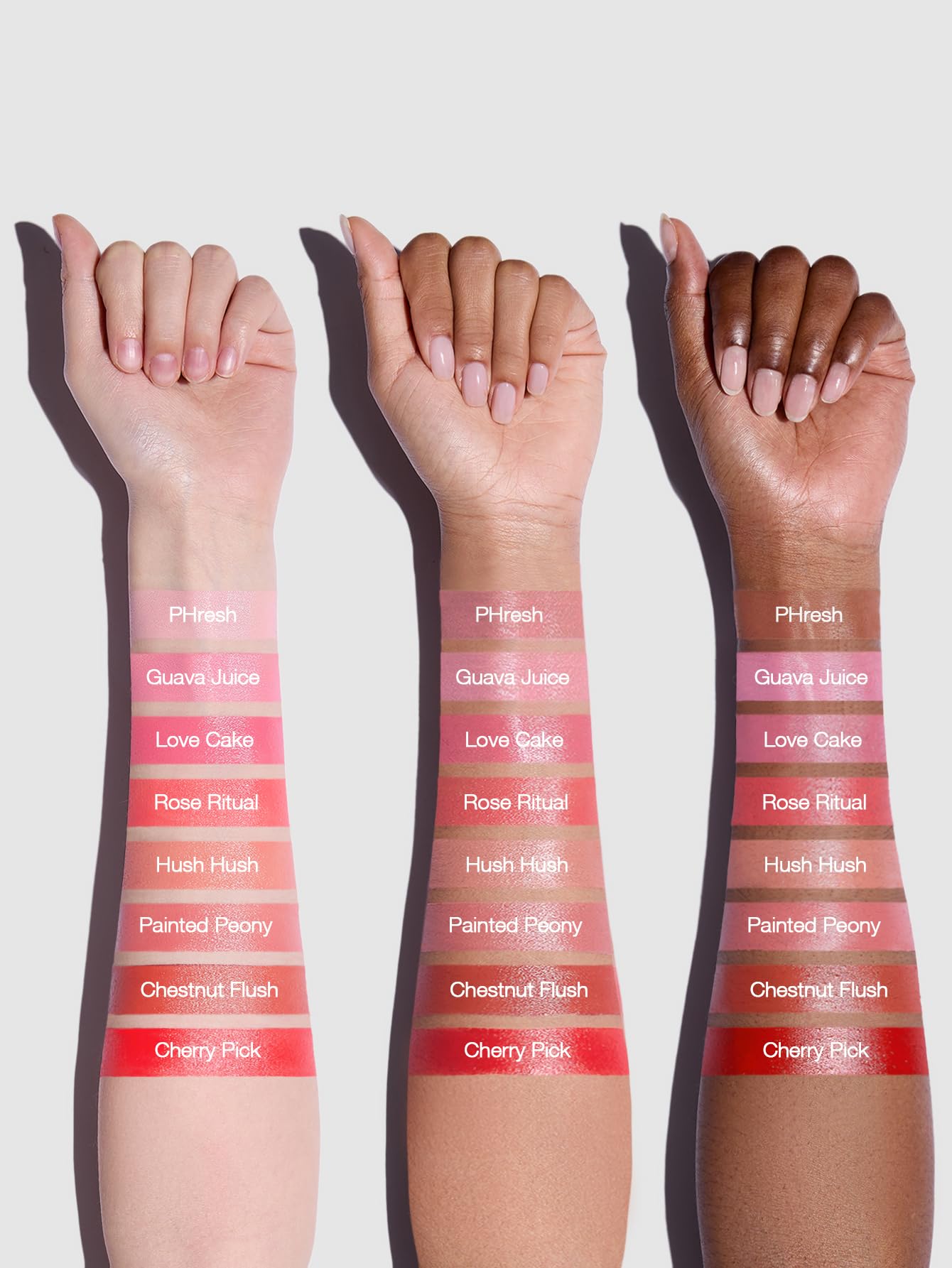 SHEGLAM blush stick inside purse for on-the-go touch-ups and convenience