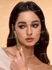 SHEGLAM tucked in a makeup bag lifestyle shot for on-the-go touch-ups