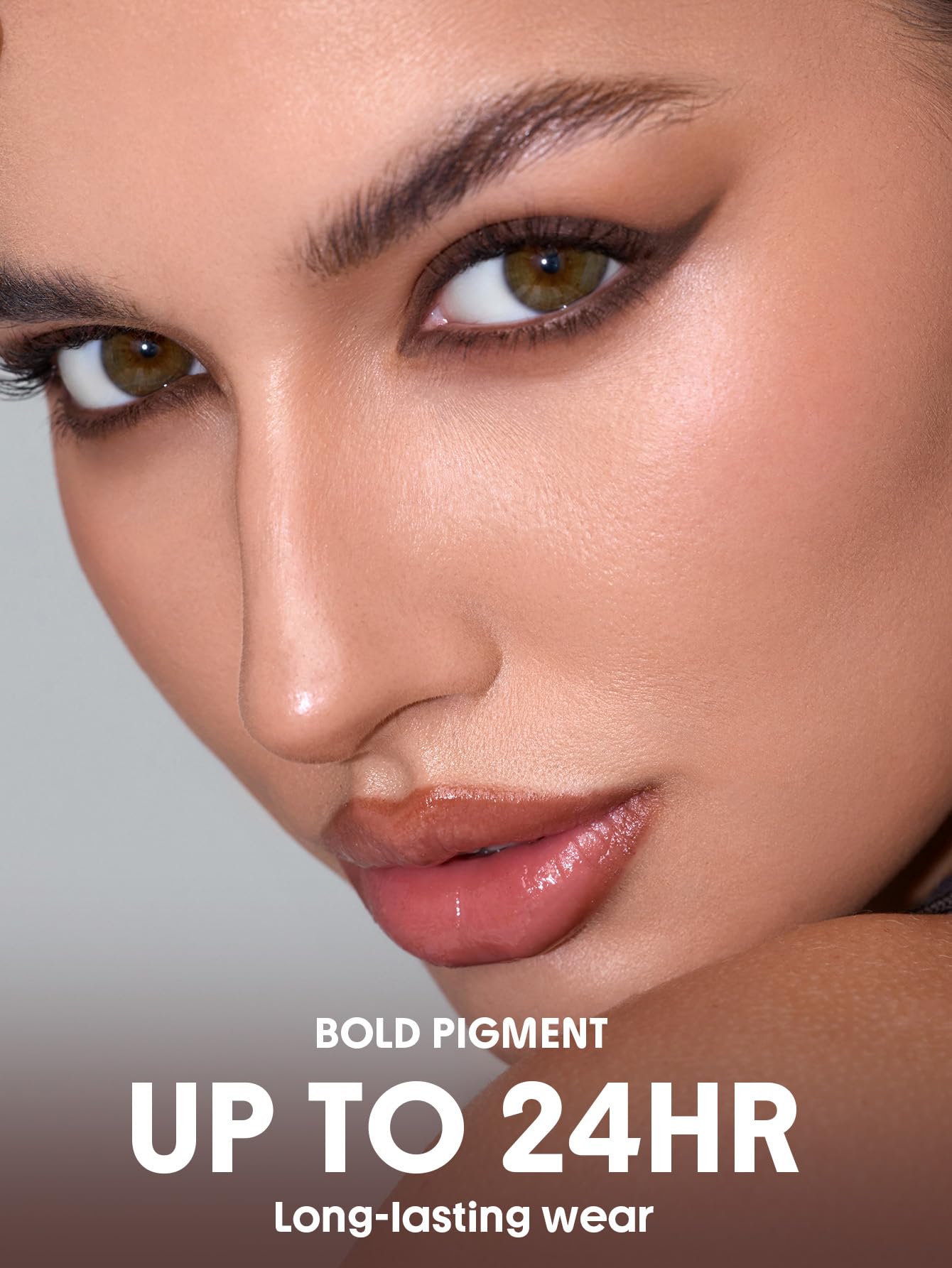 SHEGLAM Boldline Chocolate creamy swatch on arm demonstrating smooth, opaque payoff