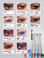 SHEGLAM nine-shade display demonstrating layering and mixability benefit