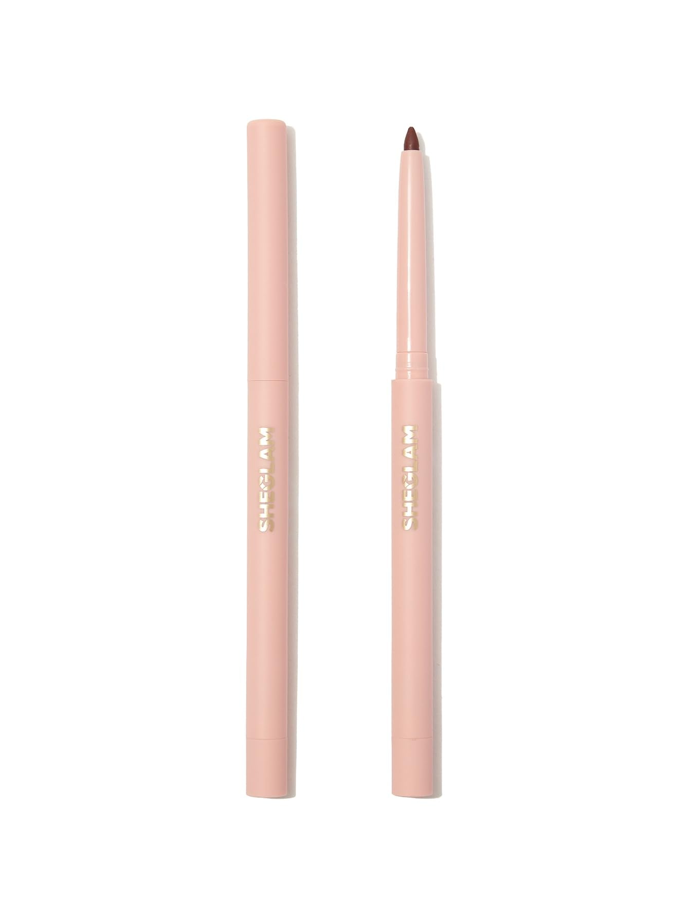 SHEGLAM front view of pencil showing sleek design and clear shade