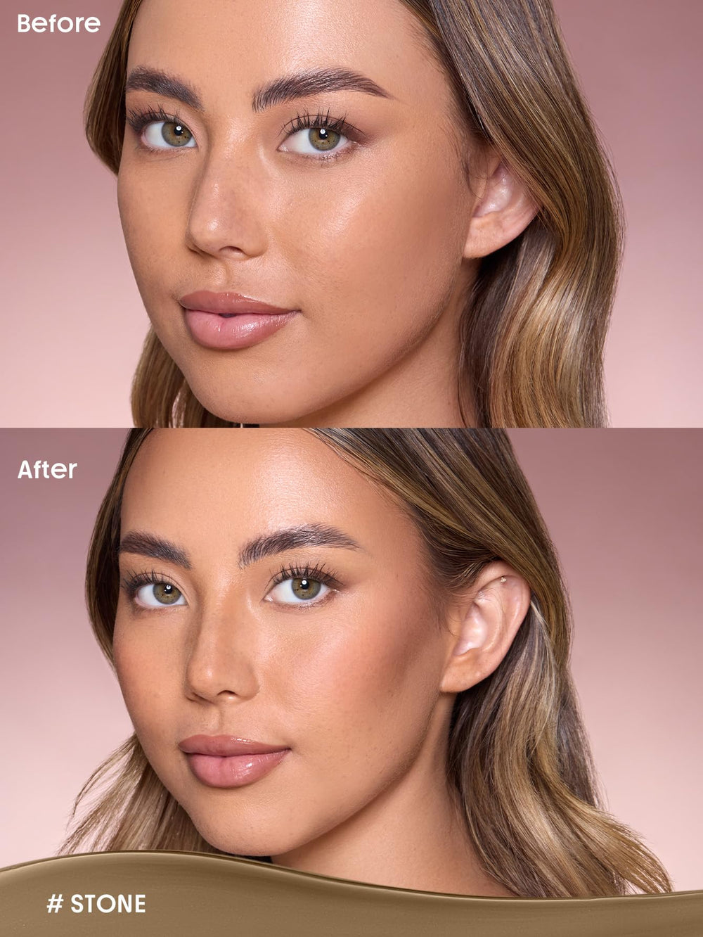 SHEGLAM twist-up tip revealing tapered applicator for precise lines