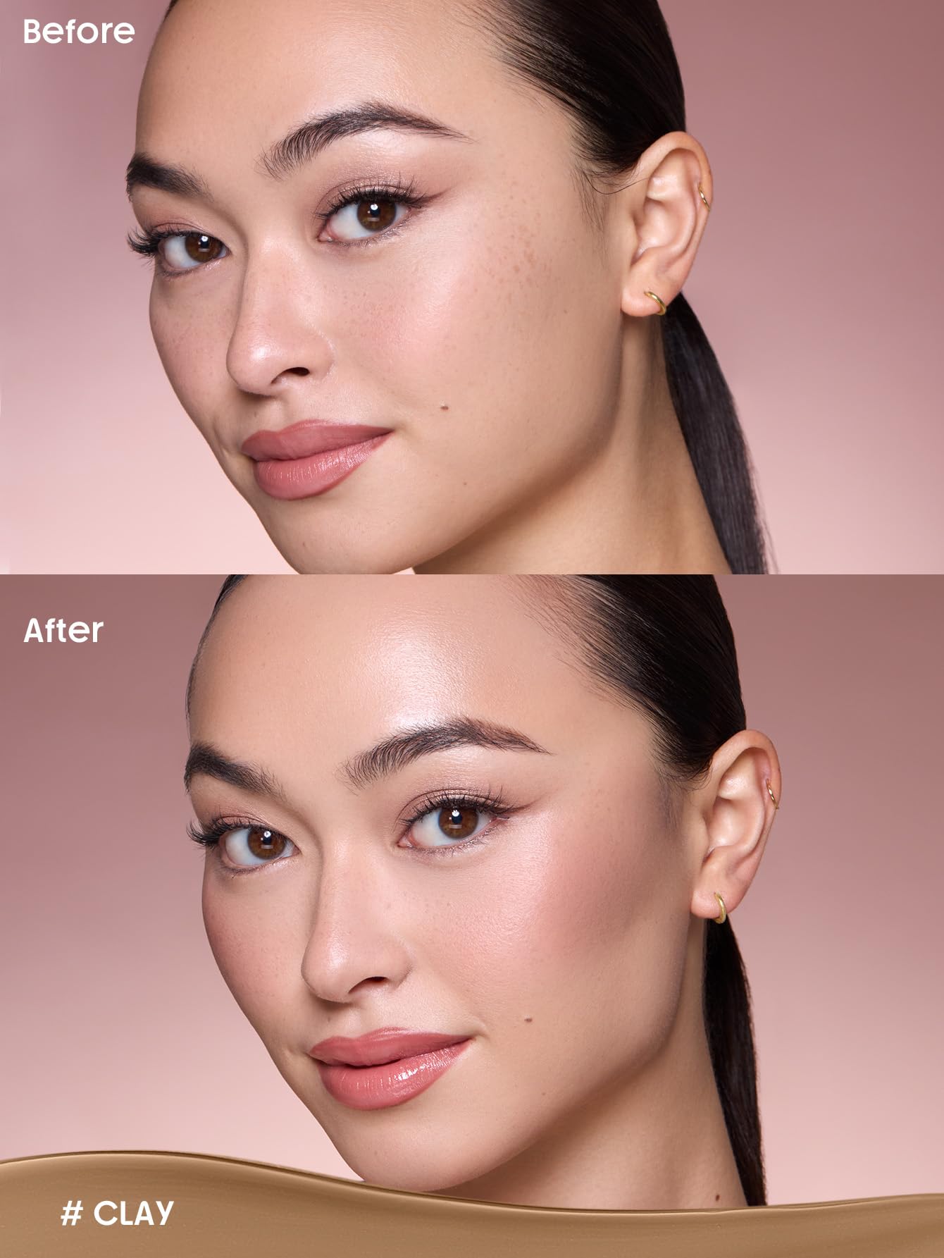 SHEGLAM close-up of tapered tip demonstrating precise sculpting benefit