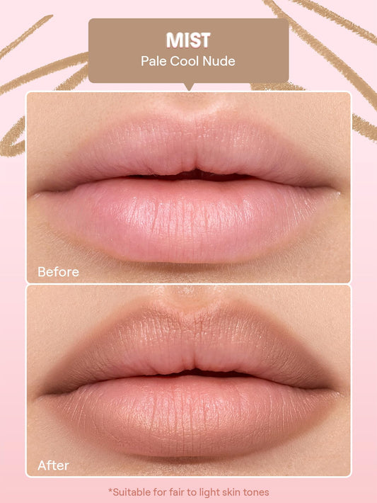 SHEGLAM pencil tip close-up showing creamy texture for smooth application