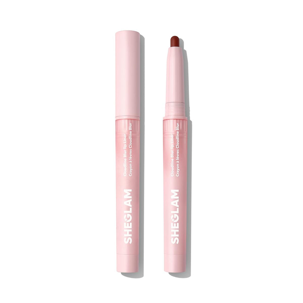 SHEGLAM Cloudline front packaging showing color and branding benefit long wear