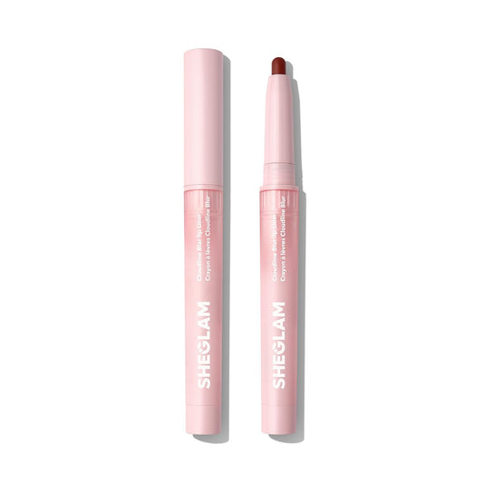 SHEGLAM Cloudline front packaging showing color and branding benefit long wear