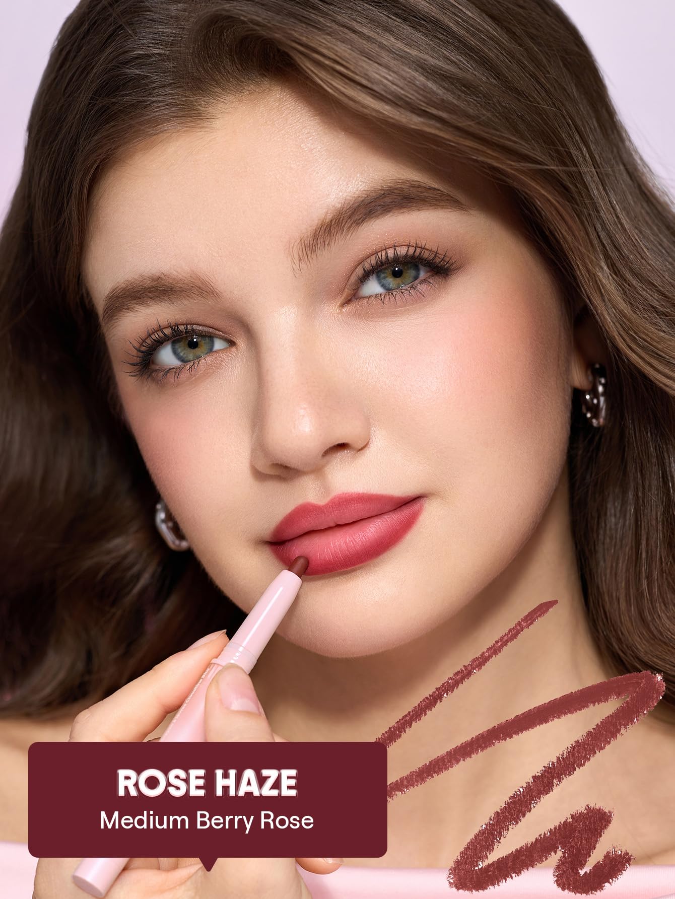 SHEGLAM Cloudline texture swipe showing smooth blendable finish for soft-focus look