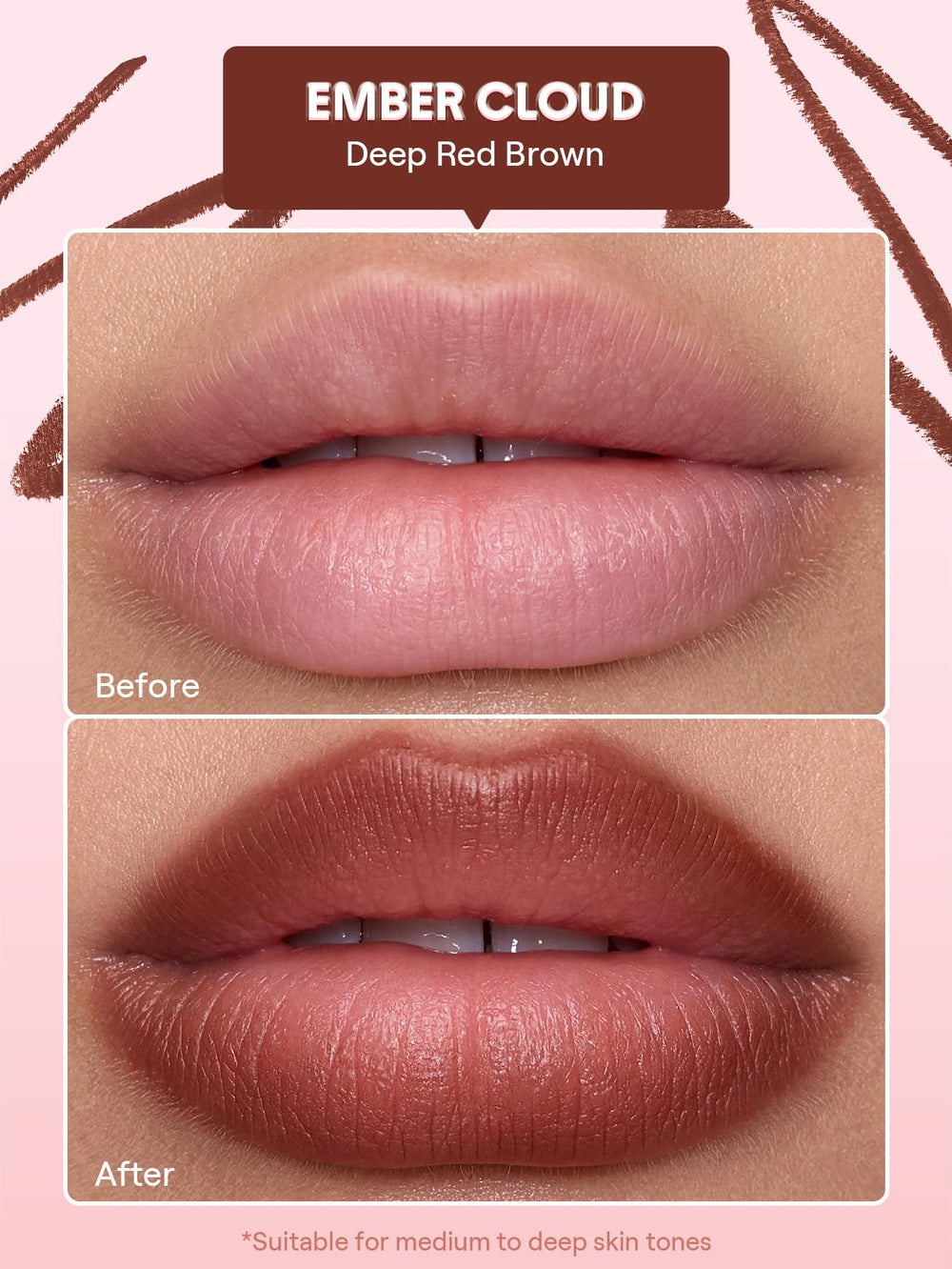 SHEGLAM Cloudline close-up of pencil tip highlighting creamy texture