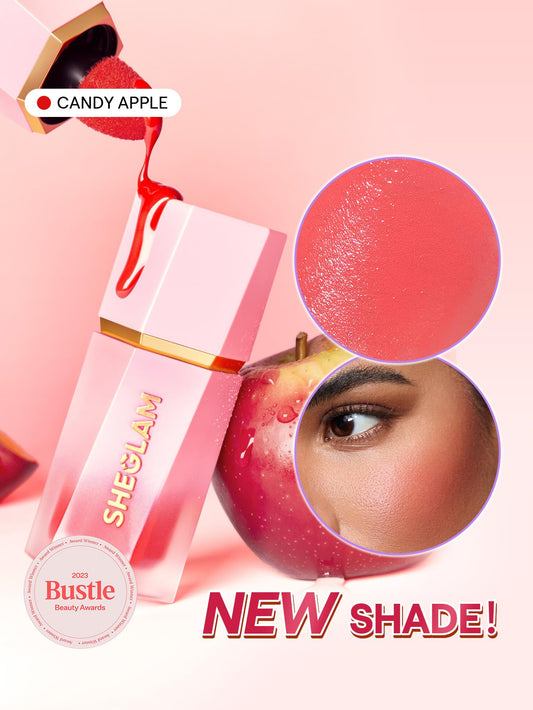 SHEGLAM Color Bloom applicator close-up highlighting built-in sponge precision