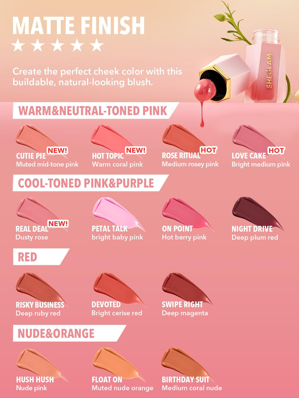 SHEGLAM product inside a makeup bag for travel-friendly convenience