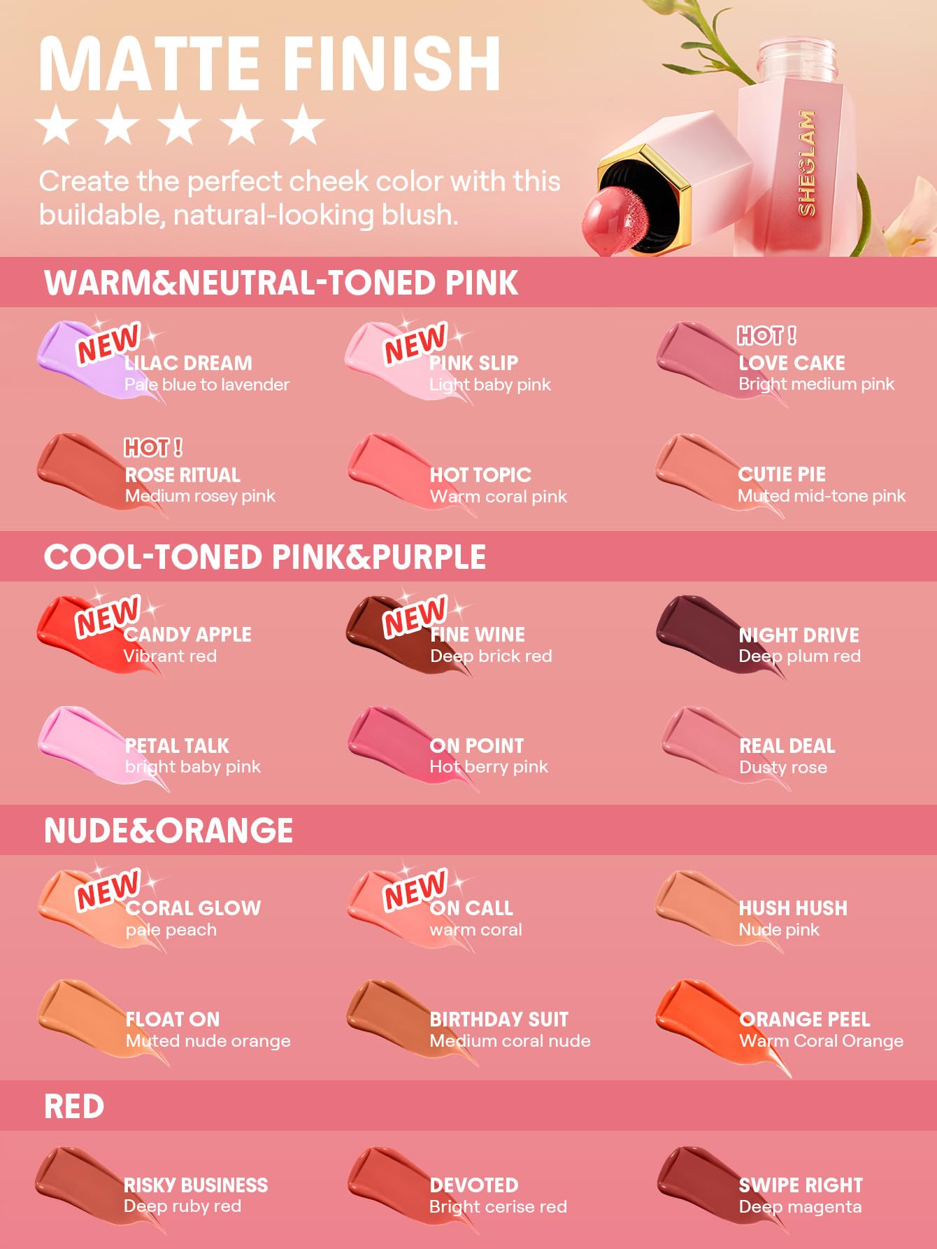 SHEGLAM size comparison beside coin for travel-friendly convenience