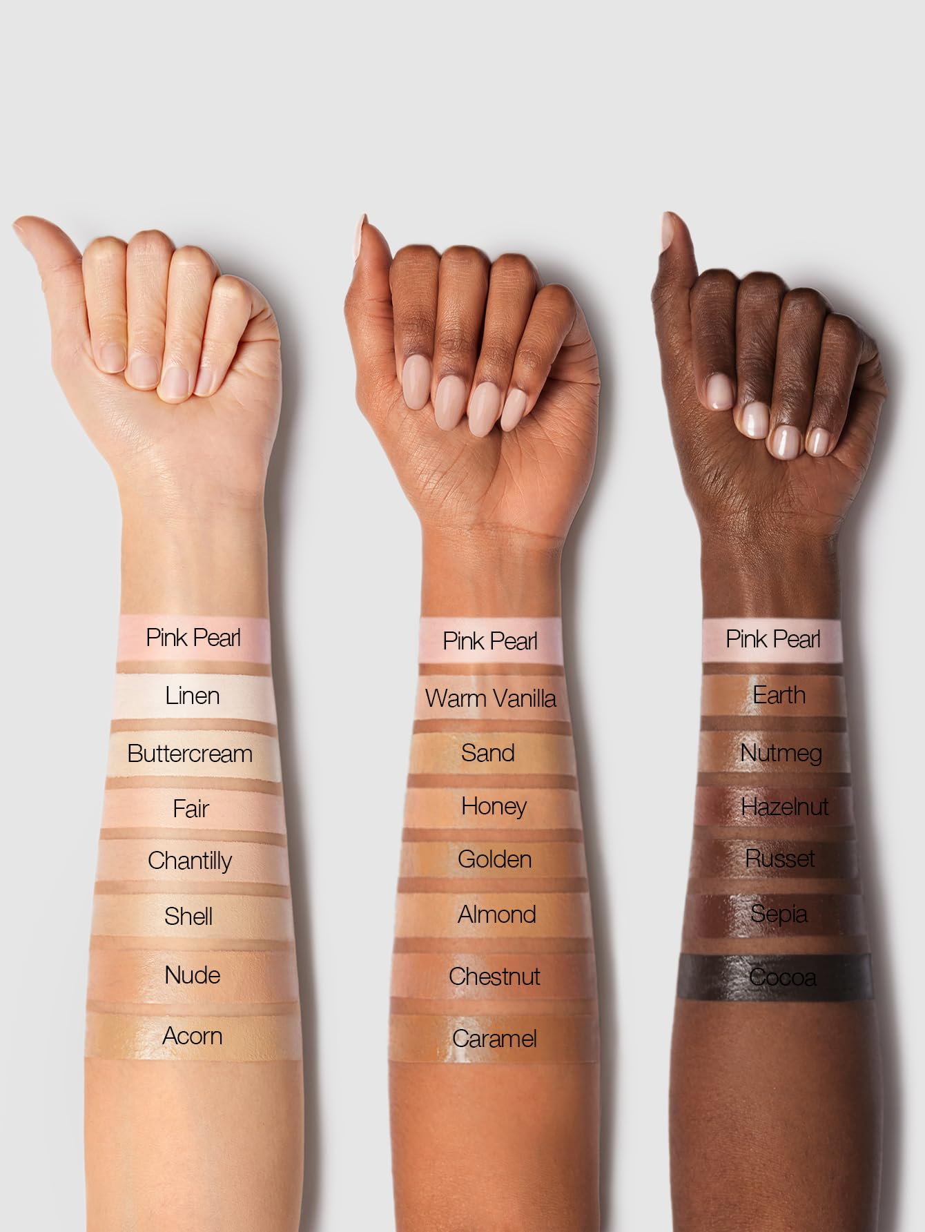 SHEGLAM matte finish detail highlighting smooth, shine‑controlling benefit