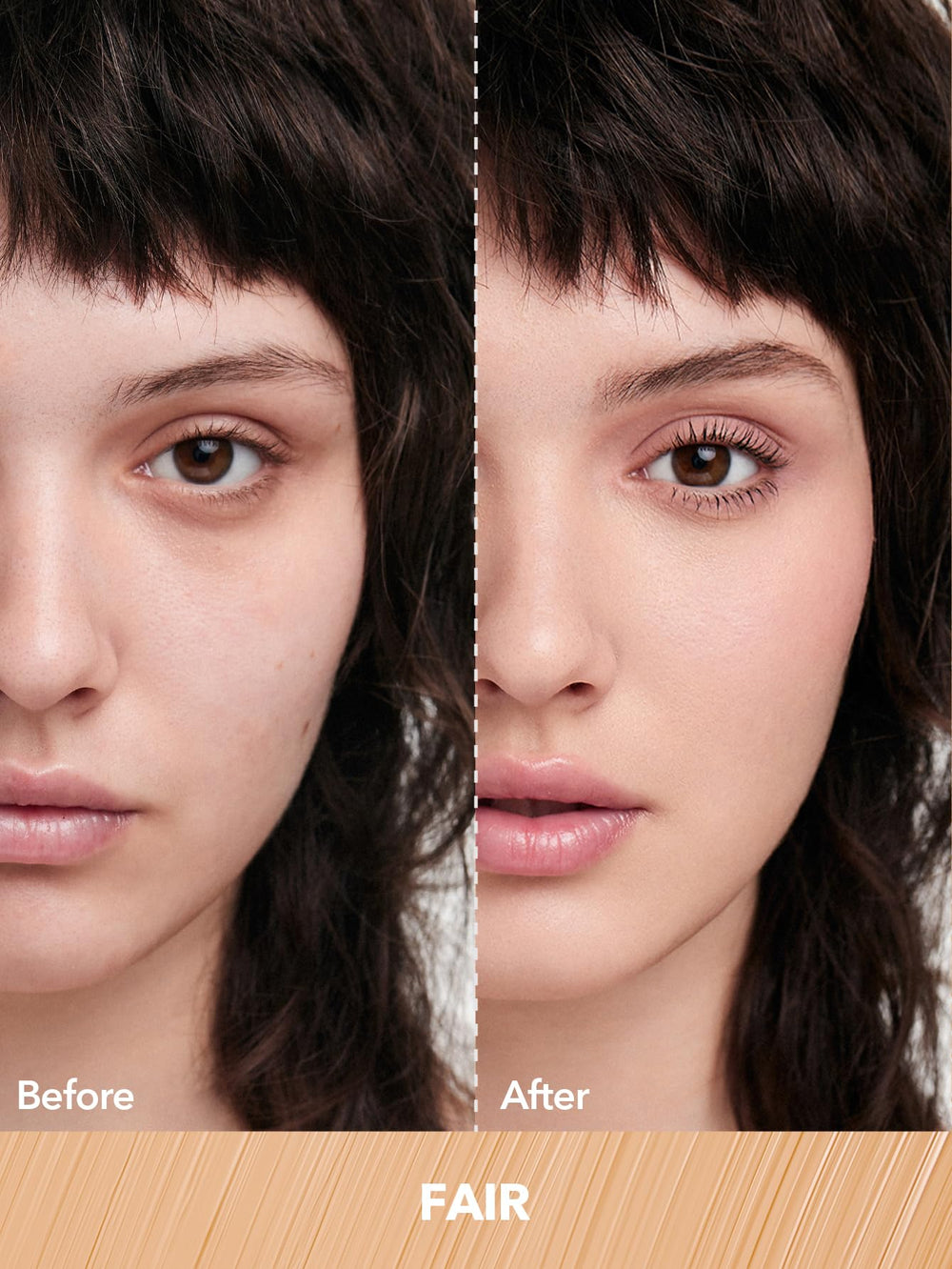 SHEGLAM concealer creamy texture close-up highlighting smooth blendability and full coverage