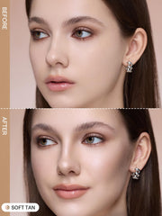 SHEGLAM contour stick applied to cheek to show sculpting and natural definition