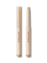 SHEGLAM front packaging of creamsicle eyeshadow stick shows compact convenience